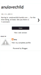 Mobile Screenshot of anulovechild.blogspot.com