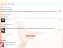 Tablet Screenshot of batiktulishouse.blogspot.com