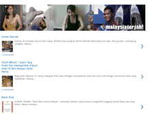 Tablet Screenshot of malaysiaterjah.blogspot.com