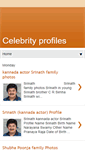 Mobile Screenshot of celebprofile.blogspot.com