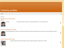 Tablet Screenshot of celebprofile.blogspot.com