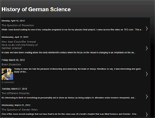 Tablet Screenshot of historyofgermanscience.blogspot.com