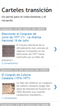 Mobile Screenshot of cartelestransicion.blogspot.com