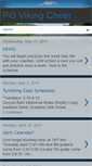 Mobile Screenshot of pgvikingcheer.blogspot.com