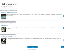 Tablet Screenshot of h20adventures.blogspot.com