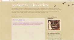 Desktop Screenshot of lilylasorciere.blogspot.com