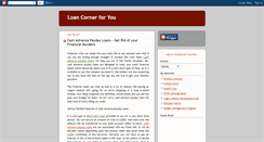 Desktop Screenshot of loancorner-id.blogspot.com