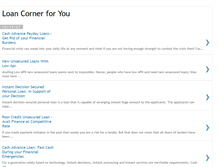 Tablet Screenshot of loancorner-id.blogspot.com