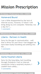 Mobile Screenshot of missionprescription.blogspot.com