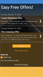 Mobile Screenshot of easyfreeoffers.blogspot.com