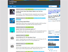 Tablet Screenshot of lovesgiordani.blogspot.com
