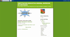 Desktop Screenshot of normalsuperiorenvigado.blogspot.com