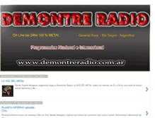 Tablet Screenshot of demontreradio.blogspot.com