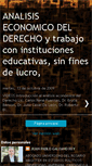 Mobile Screenshot of analisiseconomicoderecho.blogspot.com