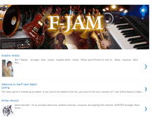 Tablet Screenshot of fjamtalent.blogspot.com