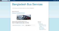 Desktop Screenshot of bdbus.blogspot.com