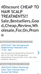 Mobile Screenshot of cheaptohairscalptreatments.blogspot.com