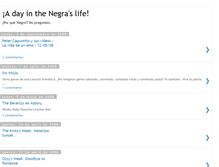 Tablet Screenshot of negraslife.blogspot.com