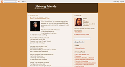 Desktop Screenshot of lifelong-friends.blogspot.com