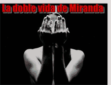 Tablet Screenshot of ladoblevidademiranda.blogspot.com