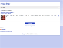 Tablet Screenshot of kitapche.blogspot.com