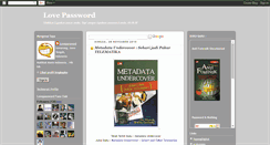 Desktop Screenshot of lovepassword.blogspot.com