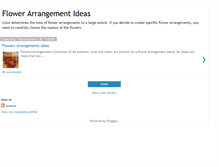 Tablet Screenshot of flower-arrangement-ideas-for-you.blogspot.com