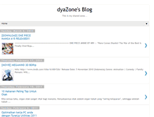 Tablet Screenshot of dyazone.blogspot.com