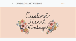 Desktop Screenshot of custardheartvintage.blogspot.com