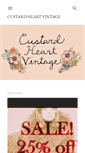 Mobile Screenshot of custardheartvintage.blogspot.com