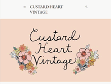 Tablet Screenshot of custardheartvintage.blogspot.com