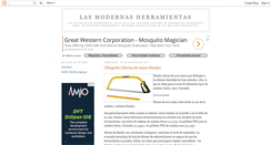 Desktop Screenshot of herramientas-modernas.blogspot.com