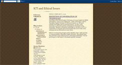 Desktop Screenshot of i-thics.blogspot.com