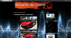 Desktop Screenshot of amantedecarro.blogspot.com