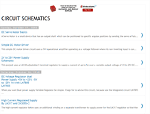 Tablet Screenshot of electro-circuits.blogspot.com