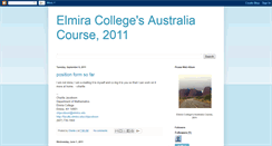 Desktop Screenshot of ecaustralia11.blogspot.com