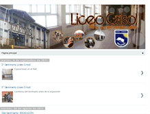 Tablet Screenshot of liceocrisolmulchen.blogspot.com