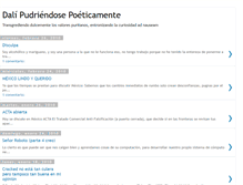 Tablet Screenshot of dali-pudriendose-poeticamente.blogspot.com