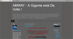 Desktop Screenshot of bemestar-amway.blogspot.com