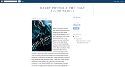 Desktop Screenshot of harrypotterhalfbloodprince-techmaster.blogspot.com