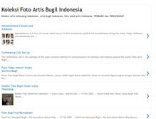 Tablet Screenshot of koleksifotoartisbugilindonesia.blogspot.com