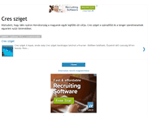 Tablet Screenshot of cressziget.blogspot.com