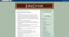 Desktop Screenshot of educircle.blogspot.com