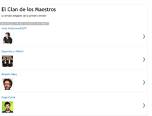 Tablet Screenshot of clanmaestros.blogspot.com