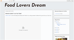 Desktop Screenshot of foodloversdream.blogspot.com