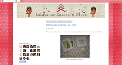 Desktop Screenshot of enlatandocoisasefatos.blogspot.com