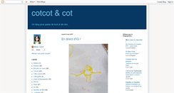 Desktop Screenshot of cotcot-cot.blogspot.com