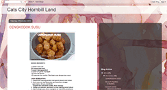 Desktop Screenshot of catscityhornbillland.blogspot.com