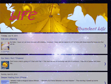 Tablet Screenshot of amberjoyful.blogspot.com