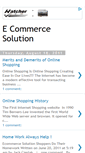 Mobile Screenshot of ecommercesolution4u.blogspot.com